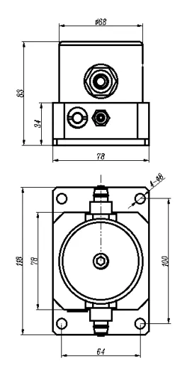 Hydrostatische niveausensor met breed bereik drukverschil JMYC-62XXAD afbeelding 6