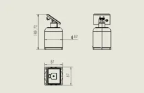 Geïntegreerde kantelmeter JMQJ-7315RTU afbeelding 6