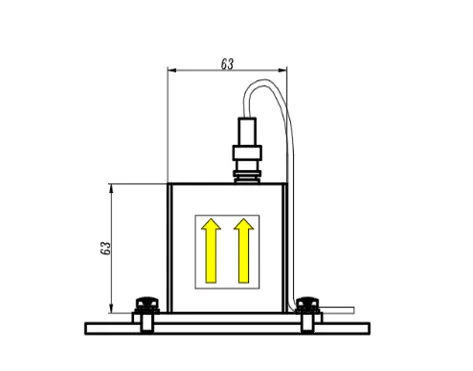 Accelerometer (enkele as) JMCZ-2081 afbeelding 6